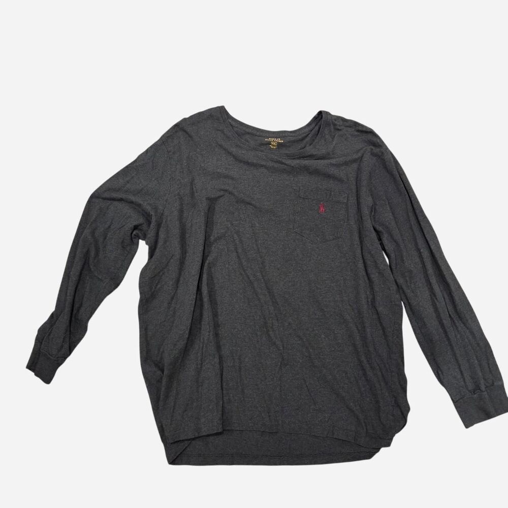 Polo-ralph-lauren Men's Grey and Black Polo-shirts